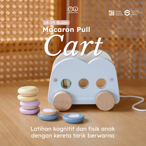 Macaron Pull Cart